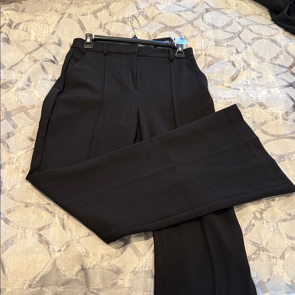 Express Women’s Black Dress Flare Leg Pants